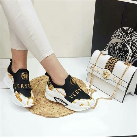 sneakers versace rosse|versace shoes for women.